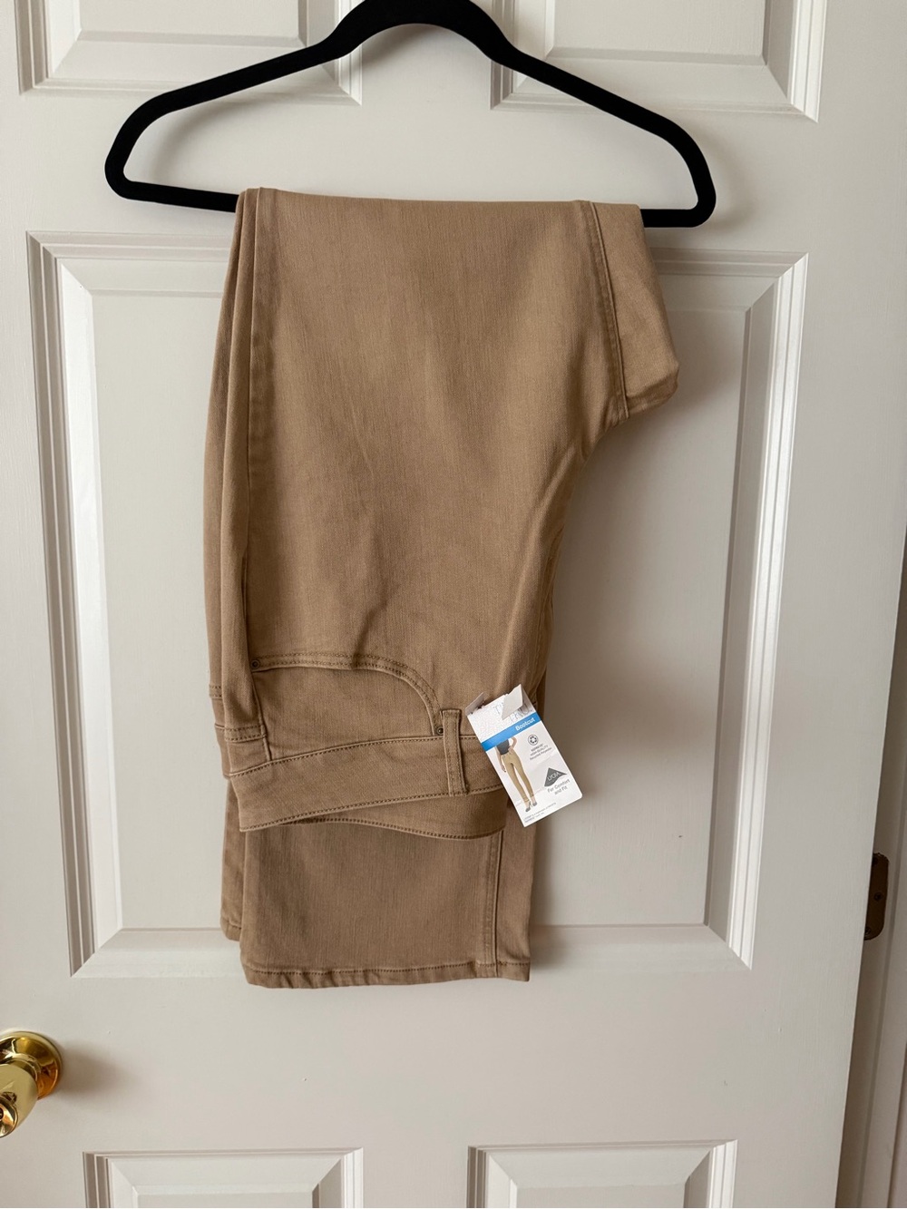 Time and Tru Women's Boot Cut Pants in Tan